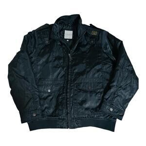 COOGI Men's Winter Coat Flight Bomber Jacket XL in Black